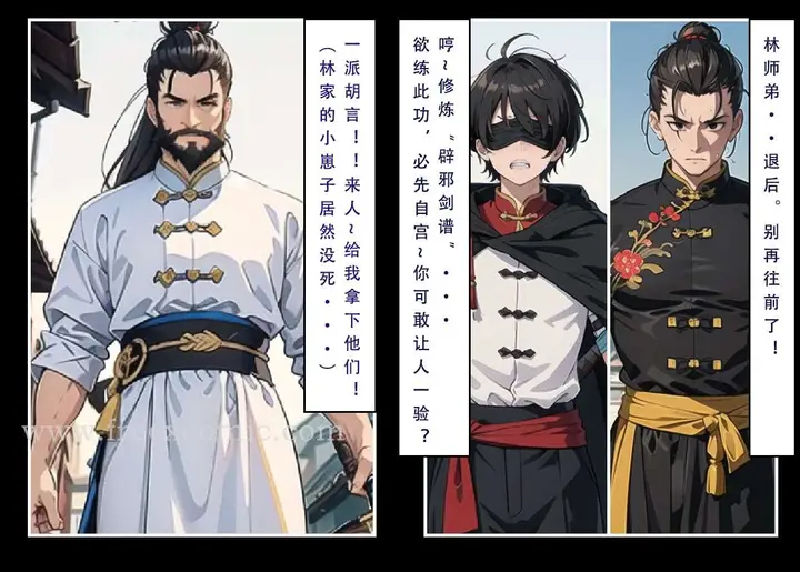 漫画《魂穿笑傲三》第6话第12张图