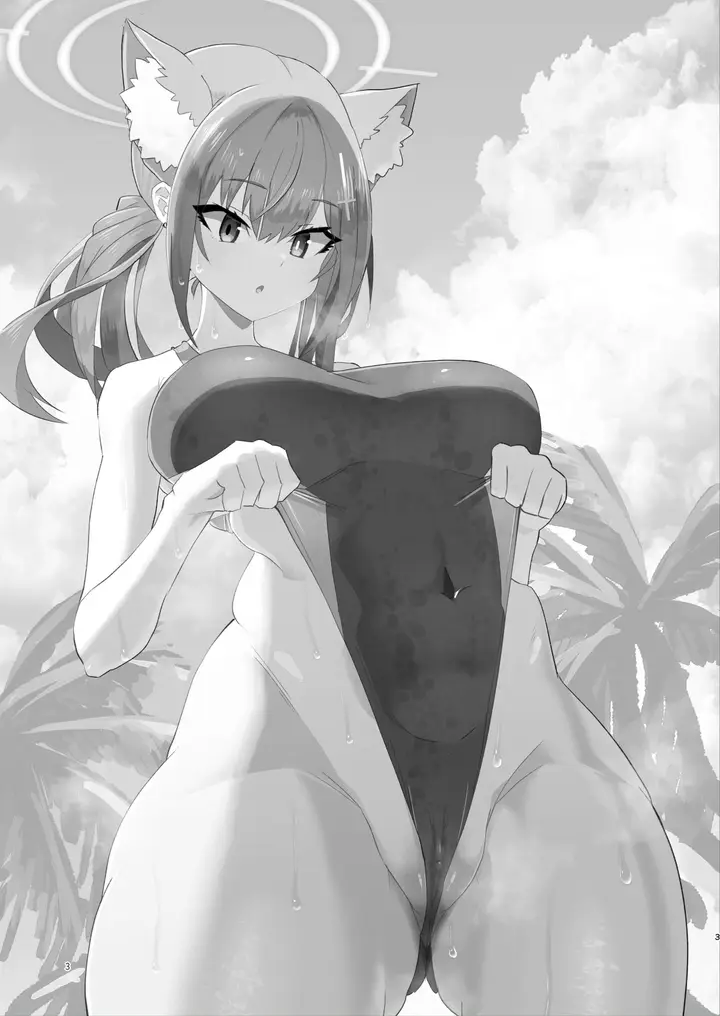 漫画《先生。もっと近くで见て[ブルーアーカイブ][中国翻訳][DL版]》先生。もっと近くで第3张图