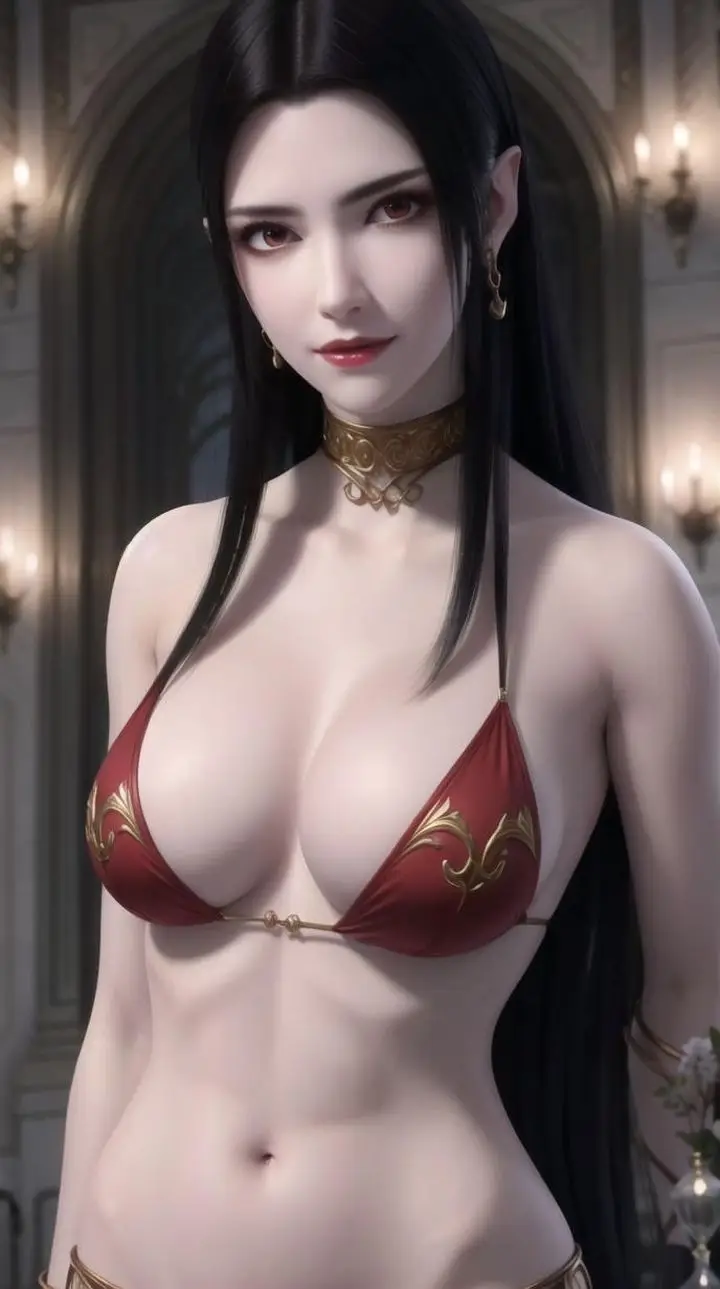 漫画《[AI绘画]国漫女主-阿七.蔷薇.高瑶.小舞.云曦.应天王后.美杜莎》第07话第76张图