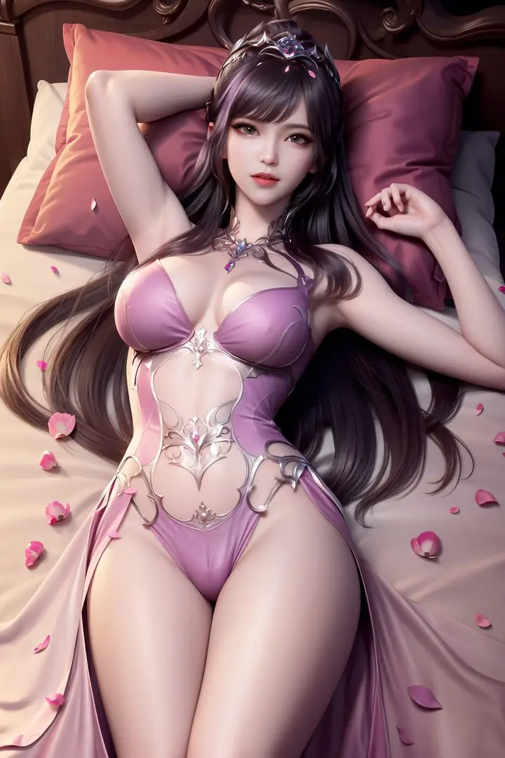 漫画《[AI绘画]国漫女主-阿七.蔷薇.高瑶.小舞.云曦.应天王后.美杜莎》第05话第4张图