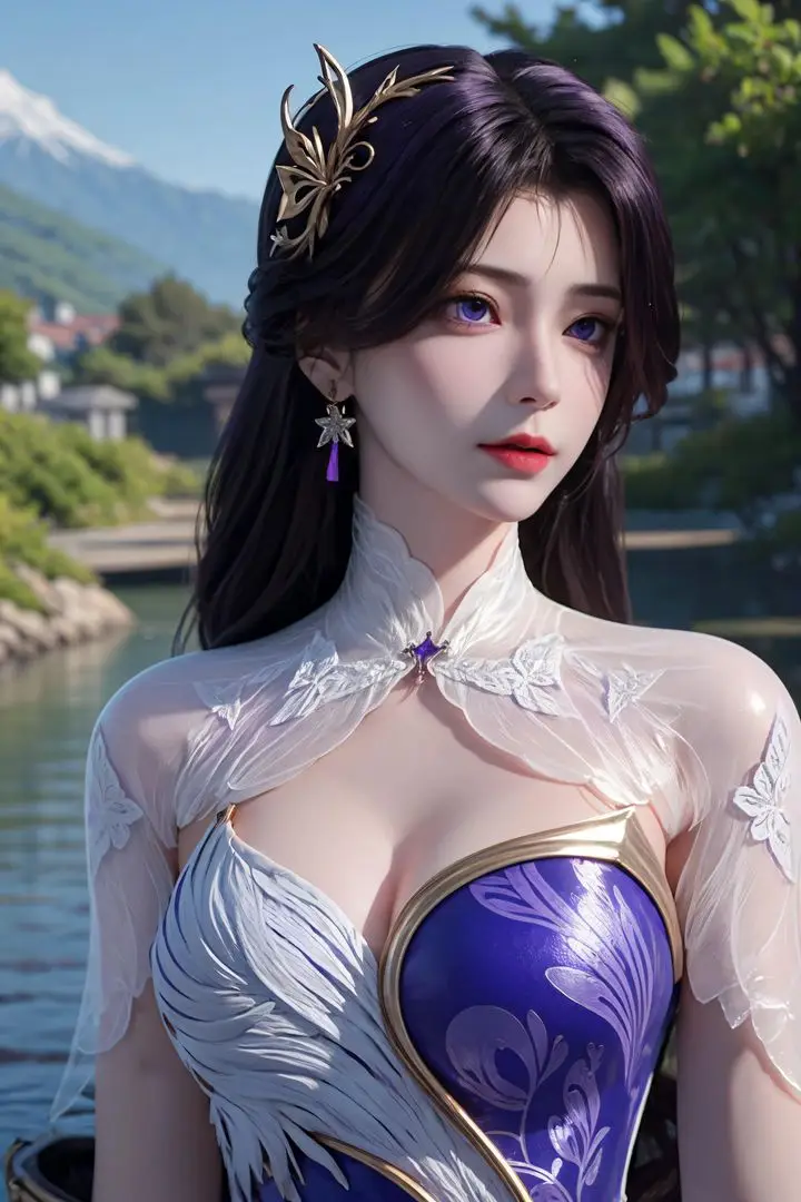 漫画《[AI绘画]国漫女主-阿七.蔷薇.高瑶.小舞.云曦.应天王后.美杜莎》第05话第69张图