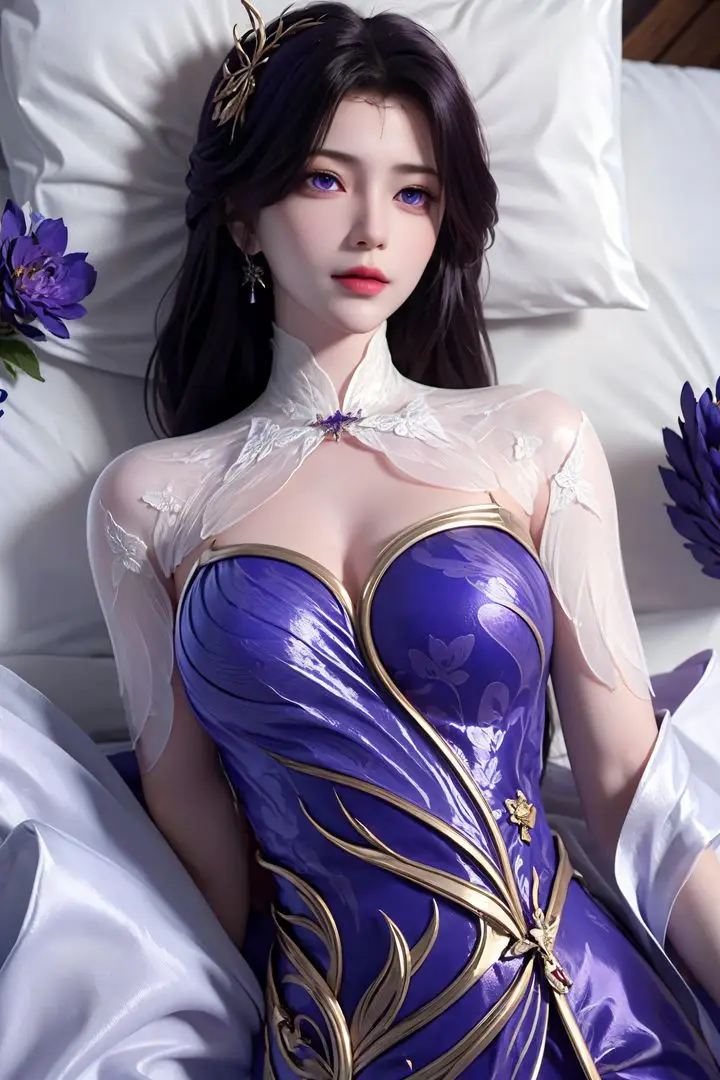 漫画《[AI绘画]国漫女主-阿七.蔷薇.高瑶.小舞.云曦.应天王后.美杜莎》第05话第71张图