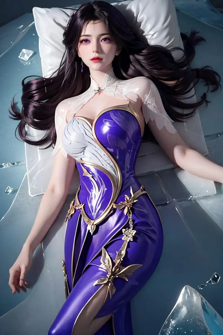 漫画《[AI绘画]国漫女主-阿七.蔷薇.高瑶.小舞.云曦.应天王后.美杜莎》第05话第73张图