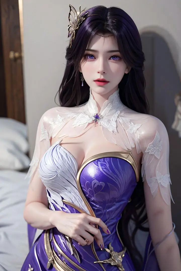 漫画《[AI绘画]国漫女主-阿七.蔷薇.高瑶.小舞.云曦.应天王后.美杜莎》第05话第76张图