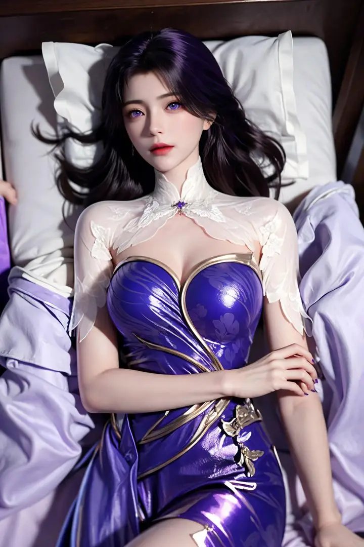 漫画《[AI绘画]国漫女主-阿七.蔷薇.高瑶.小舞.云曦.应天王后.美杜莎》第05话第77张图