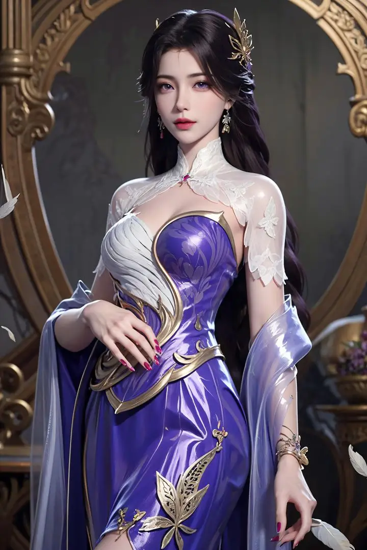 漫画《[AI绘画]国漫女主-阿七.蔷薇.高瑶.小舞.云曦.应天王后.美杜莎》第05话第91张图