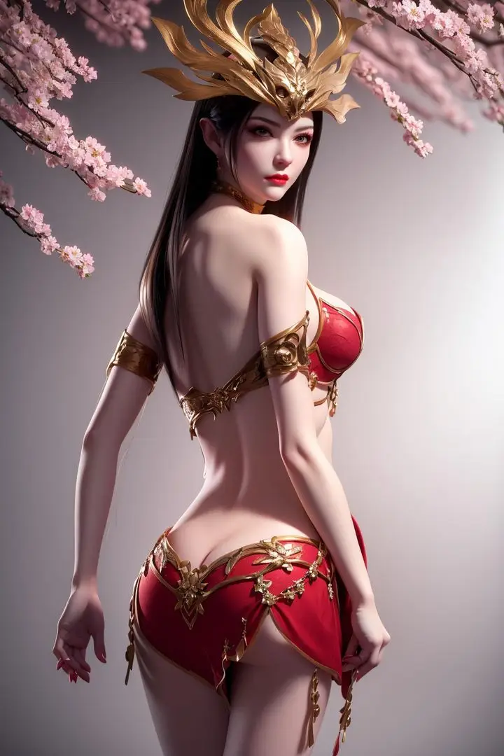漫画《[AI绘画]国漫女主-阿七.蔷薇.高瑶.小舞.云曦.应天王后.美杜莎》第09话第39张图