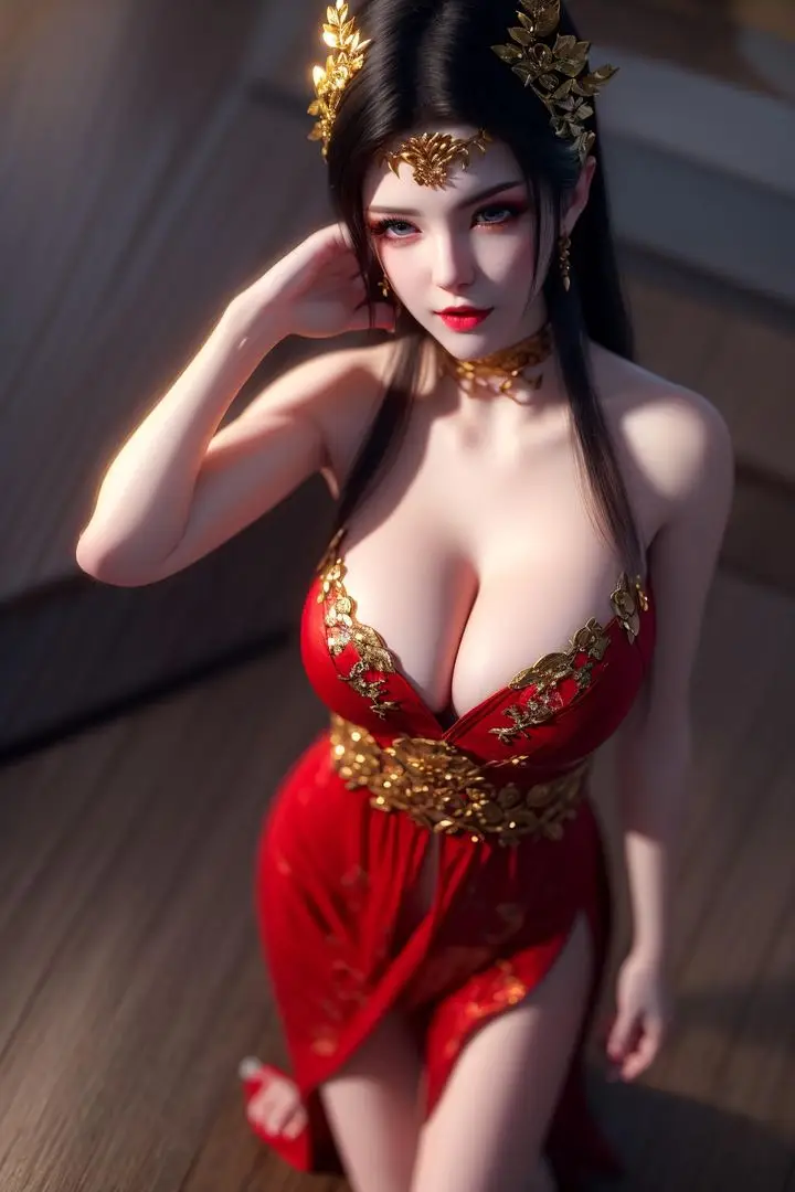漫画《[AI绘画]国漫女主-阿七.蔷薇.高瑶.小舞.云曦.应天王后.美杜莎》第09话第64张图