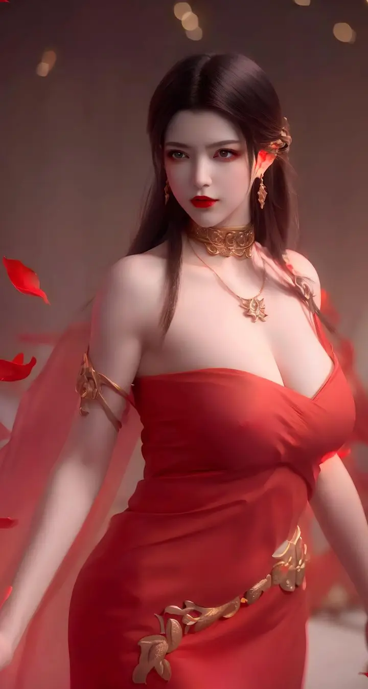 漫画《[AI绘画]国漫女主-阿七.蔷薇.高瑶.小舞.云曦.应天王后.美杜莎》第08话第28张图