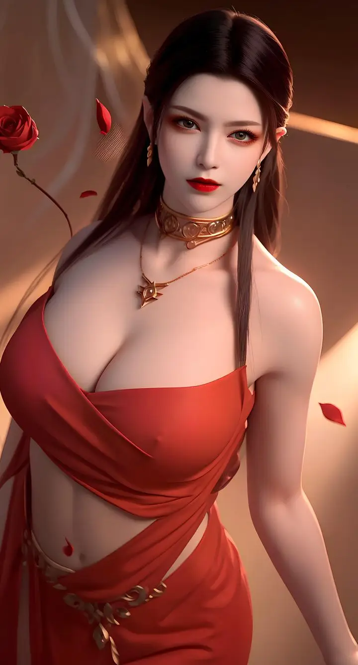 漫画《[AI绘画]国漫女主-阿七.蔷薇.高瑶.小舞.云曦.应天王后.美杜莎》第08话第43张图