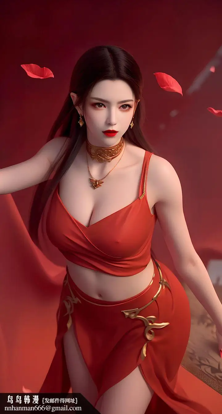 漫画《[AI绘画]国漫女主-阿七.蔷薇.高瑶.小舞.云曦.应天王后.美杜莎》第08话第52张图