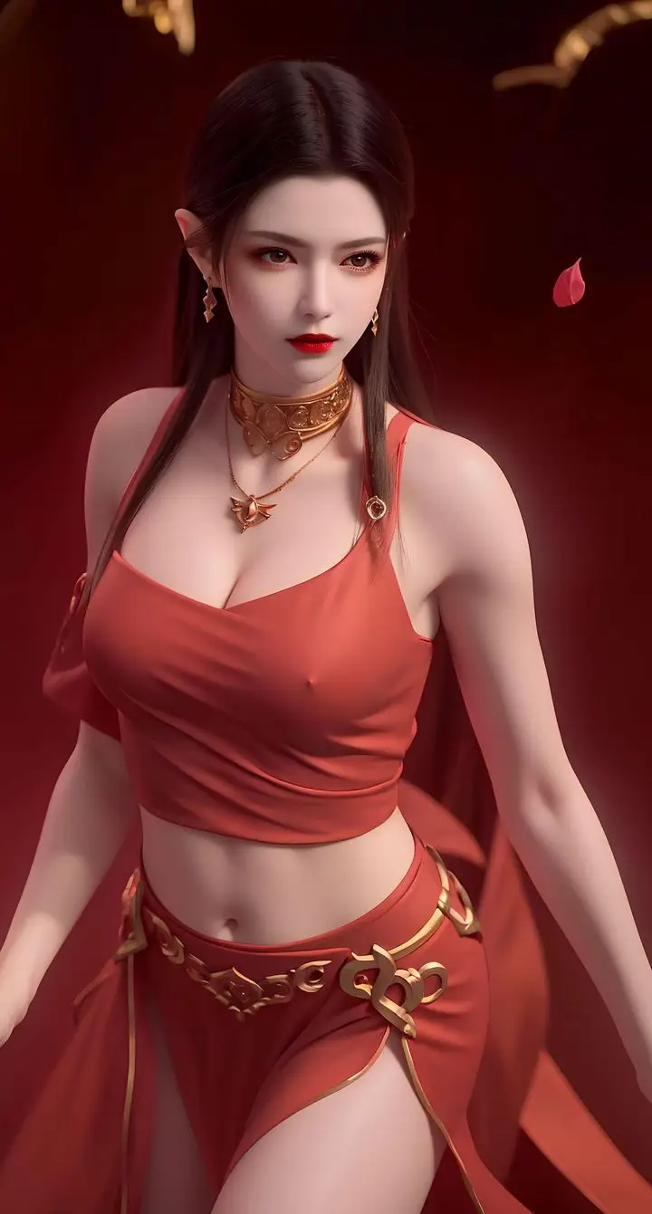 漫画《[AI绘画]国漫女主-阿七.蔷薇.高瑶.小舞.云曦.应天王后.美杜莎》第08话第56张图