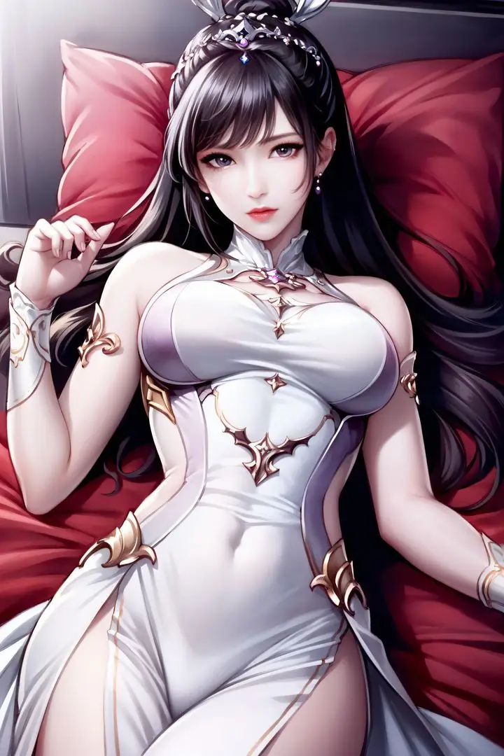 漫画《[AI绘画]国漫女主-阿七.蔷薇.高瑶.小舞.云曦.应天王后.美杜莎》第04话第58张图