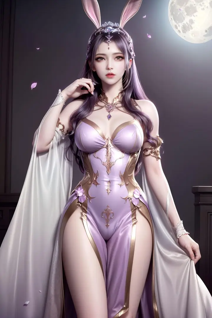漫画《[AI绘画]国漫女主-阿七.蔷薇.高瑶.小舞.云曦.应天王后.美杜莎》第04话第71张图