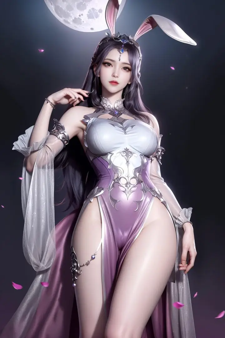 漫画《[AI绘画]国漫女主-阿七.蔷薇.高瑶.小舞.云曦.应天王后.美杜莎》第04话第73张图