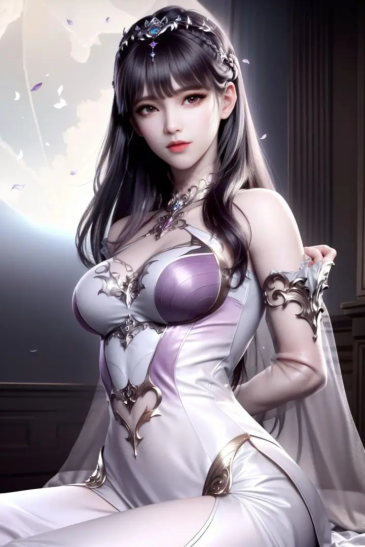 漫画《[AI绘画]国漫女主-阿七.蔷薇.高瑶.小舞.云曦.应天王后.美杜莎》第04话第75张图