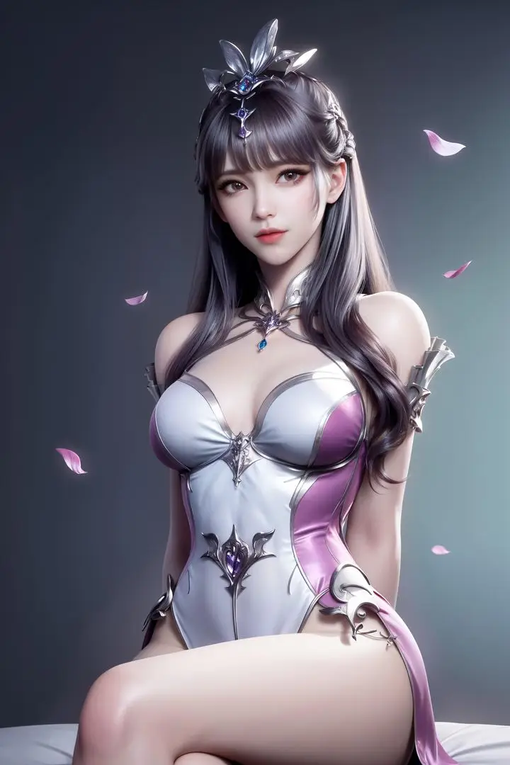 漫画《[AI绘画]国漫女主-阿七.蔷薇.高瑶.小舞.云曦.应天王后.美杜莎》第04话第82张图