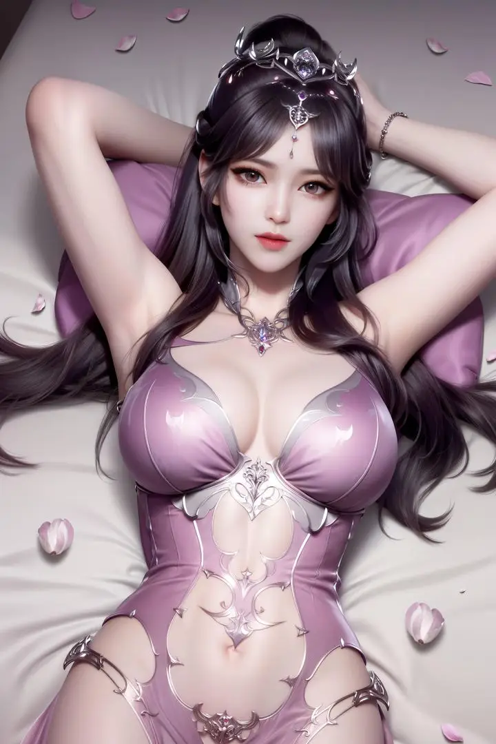 漫画《[AI绘画]国漫女主-阿七.蔷薇.高瑶.小舞.云曦.应天王后.美杜莎》第04话第99张图