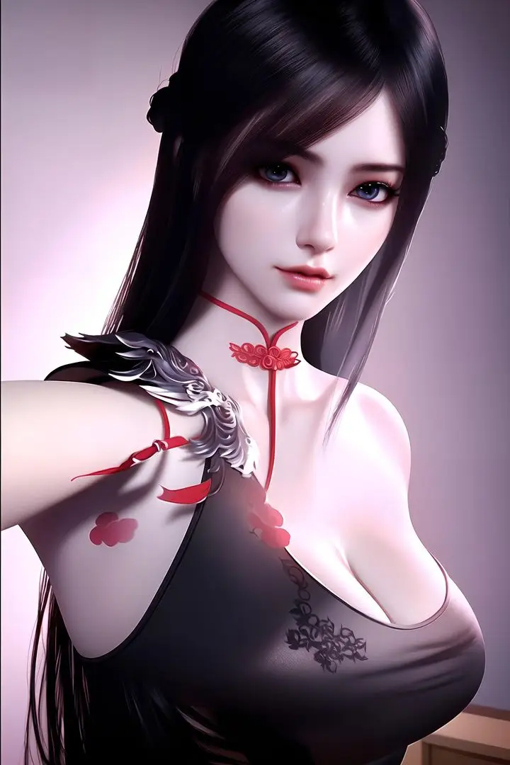 漫画《[AI绘画]国漫女主-阿七.蔷薇.高瑶.小舞.云曦.应天王后.美杜莎》第02话第36张图