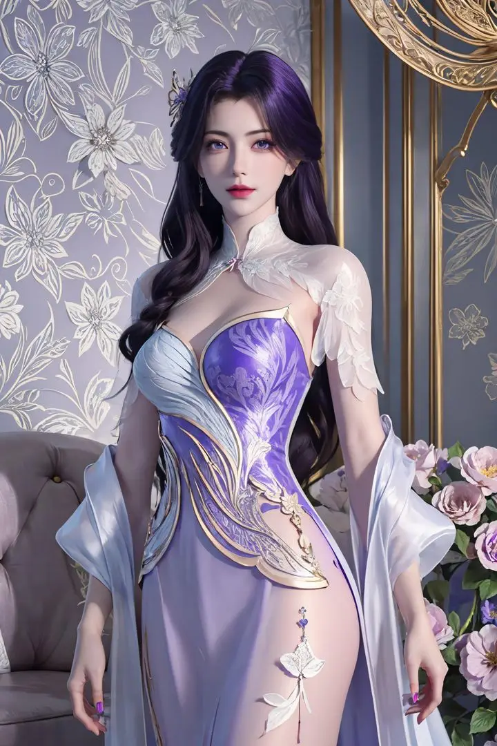 漫画《[AI绘画]国漫女主-阿七.蔷薇.高瑶.小舞.云曦.应天王后.美杜莎》第06话第11张图