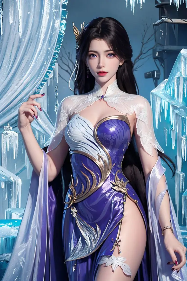 漫画《[AI绘画]国漫女主-阿七.蔷薇.高瑶.小舞.云曦.应天王后.美杜莎》第06话第2张图