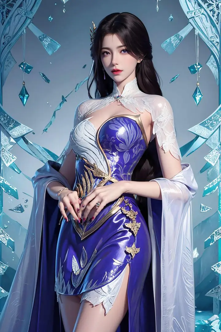 漫画《[AI绘画]国漫女主-阿七.蔷薇.高瑶.小舞.云曦.应天王后.美杜莎》第06话第3张图
