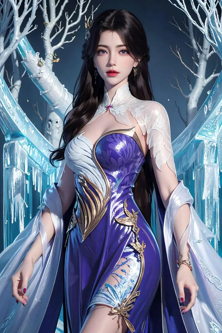 漫画《[AI绘画]国漫女主-阿七.蔷薇.高瑶.小舞.云曦.应天王后.美杜莎》第06话第5张图