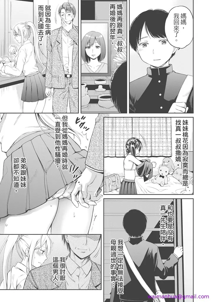 漫画《伪物家族义父に堕ちていく姉妹中国翻訳》第1章第5张图