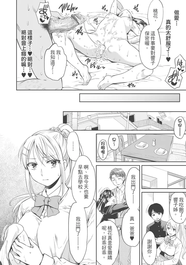 漫画《伪物家族义父に堕ちていく姉妹中国翻訳》第2章第8张图