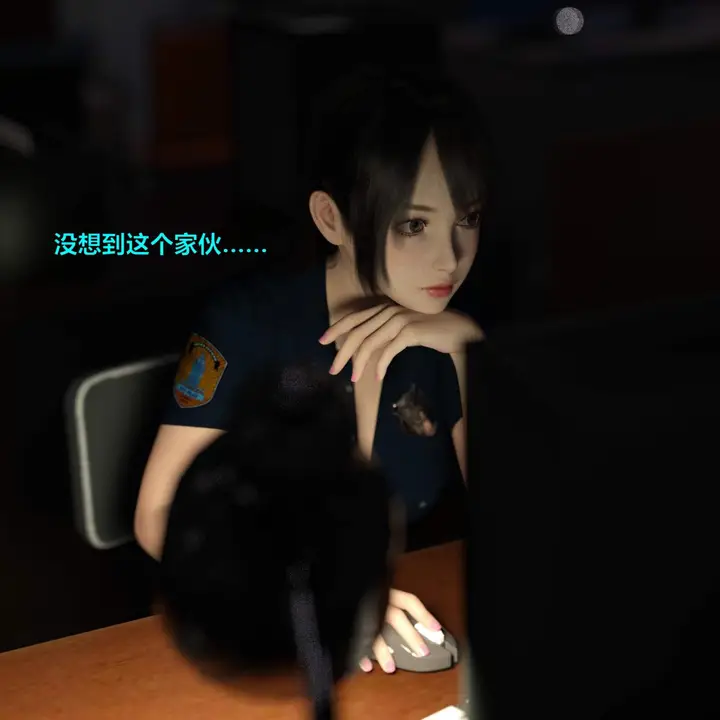 漫画《[3D]黑丝女警队番外篇-林岚的旧相识》第1话第3张图