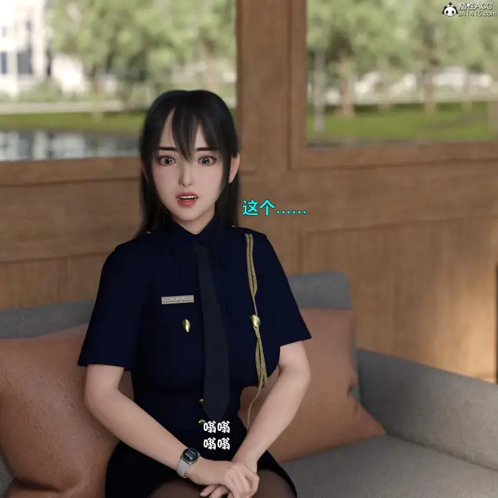 漫画《[3D]黑丝女警队番外篇-林岚的旧相识》第4话第27张图