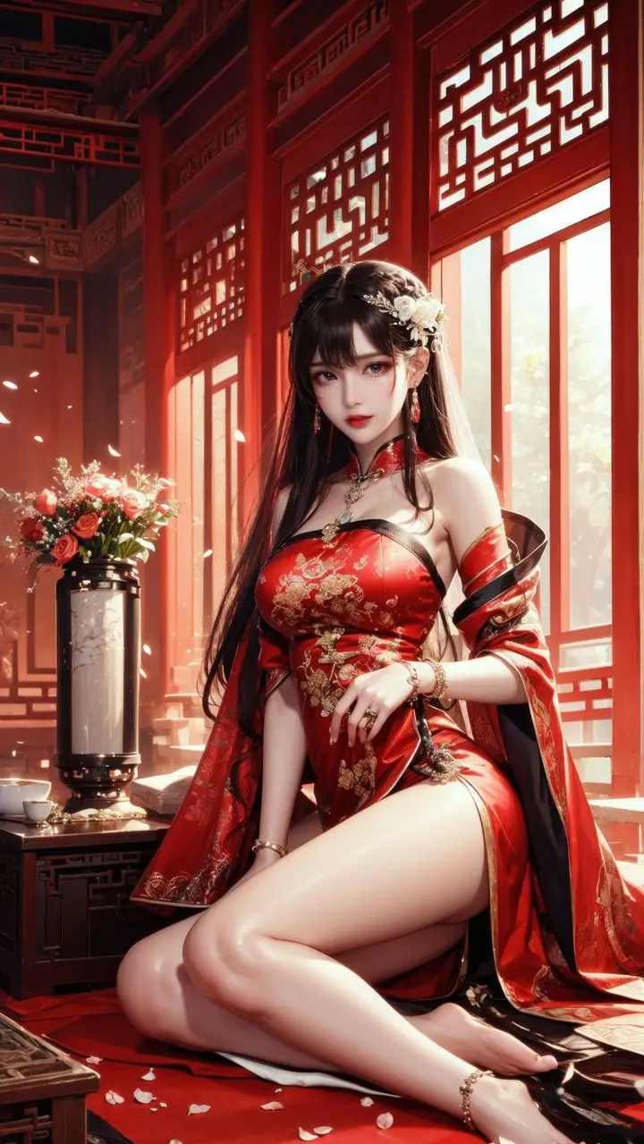 漫画《[AI绘画]TheDelicate_黑丝.女仆》第05话第75张图