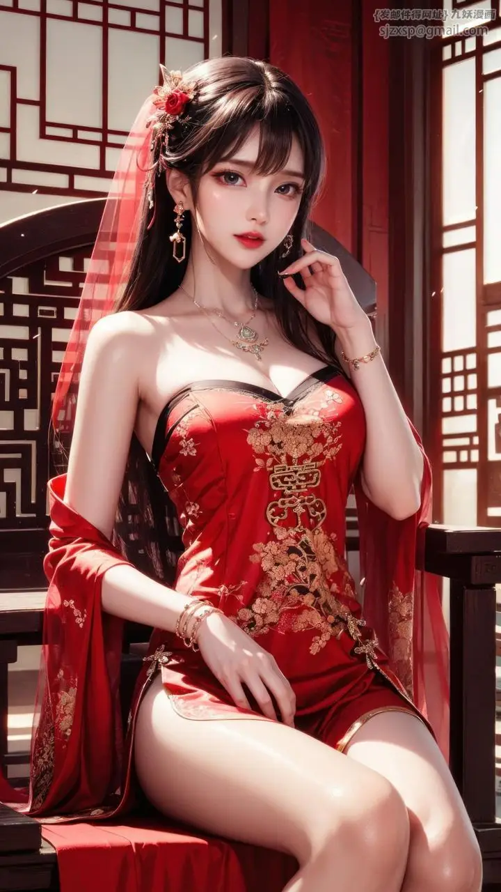 漫画《[AI绘画]TheDelicate_黑丝.女仆》第05话第80张图