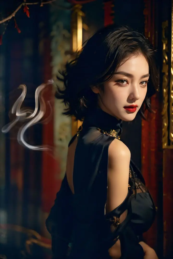 漫画《[AI绘画]极品身材_巨乳.黑丝》第11话第76张图