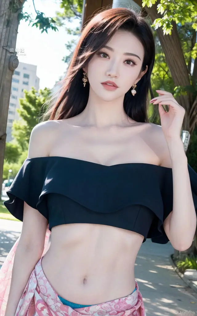 漫画《[AI绘画]真人写真.露出.巨乳.御姐》第07话第68张图