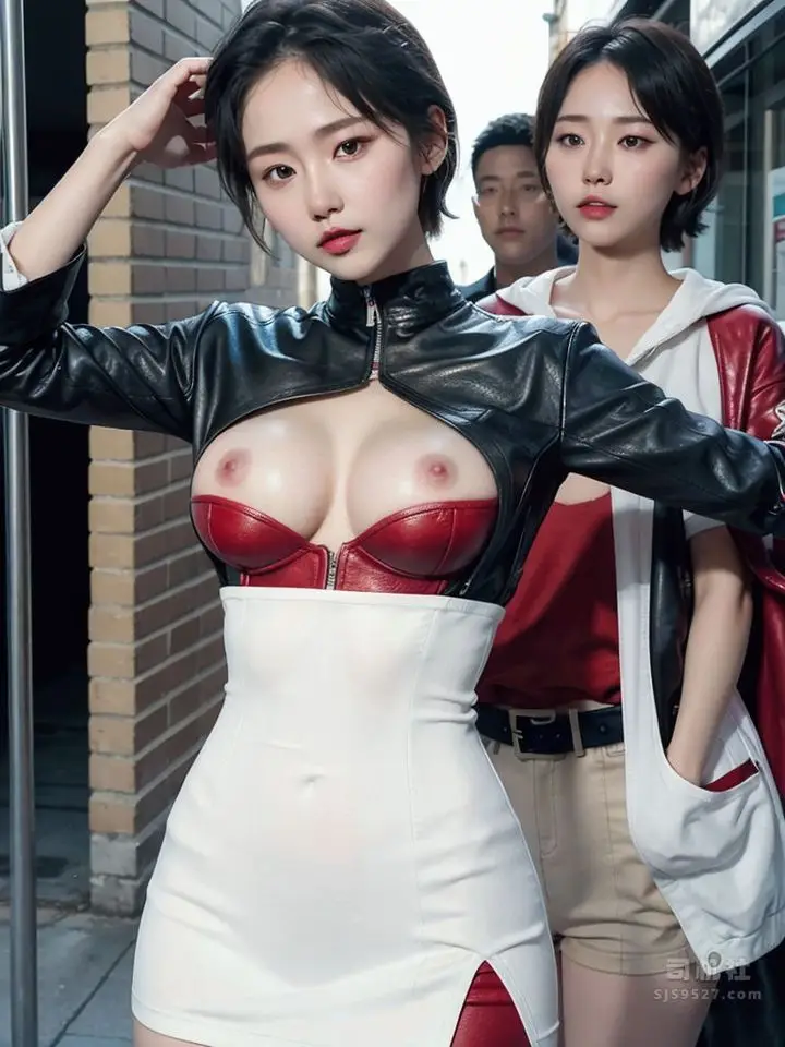 漫画《[AI绘画]真人写真.露出.巨乳.御姐》第17话第10张图