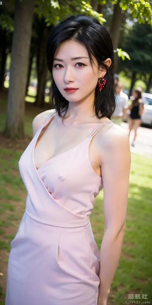 漫画《[AI绘画]真人写真.露出.巨乳.御姐》第13话第24张图