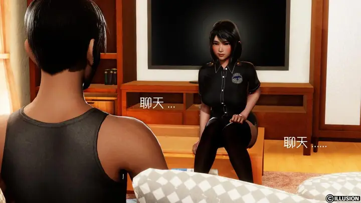 漫画《[3D]王石的女朋友以及阿姨和闺蜜》上集第56张图
