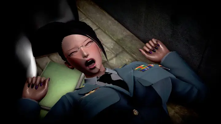 漫画《[3D]极上美脚女警官绝望堕落-咏志和春丽》上第38张图
