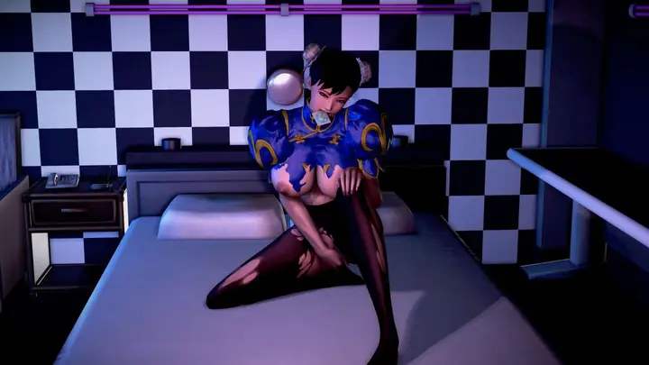 漫画《[3D]极上美脚女警官绝望堕落-咏志和春丽》下第73张图