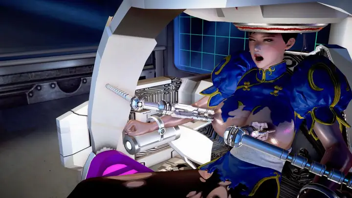 漫画《[3D]极上美脚女警官绝望堕落-咏志和春丽》下第43张图