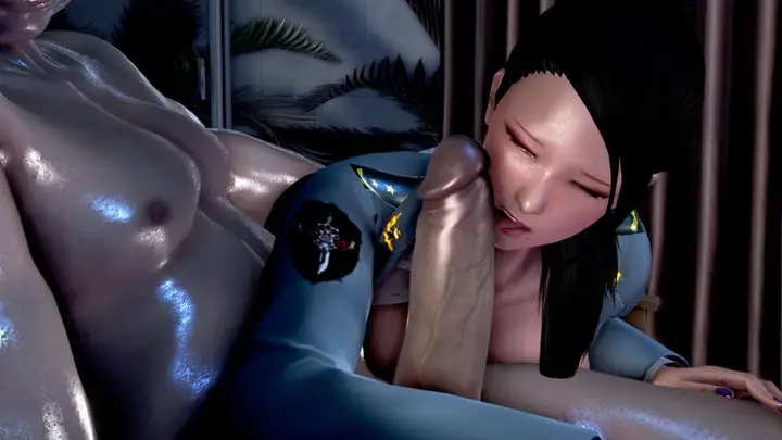 漫画《[3D]极上美脚女警官绝望堕落-咏志和春丽》上第41张图