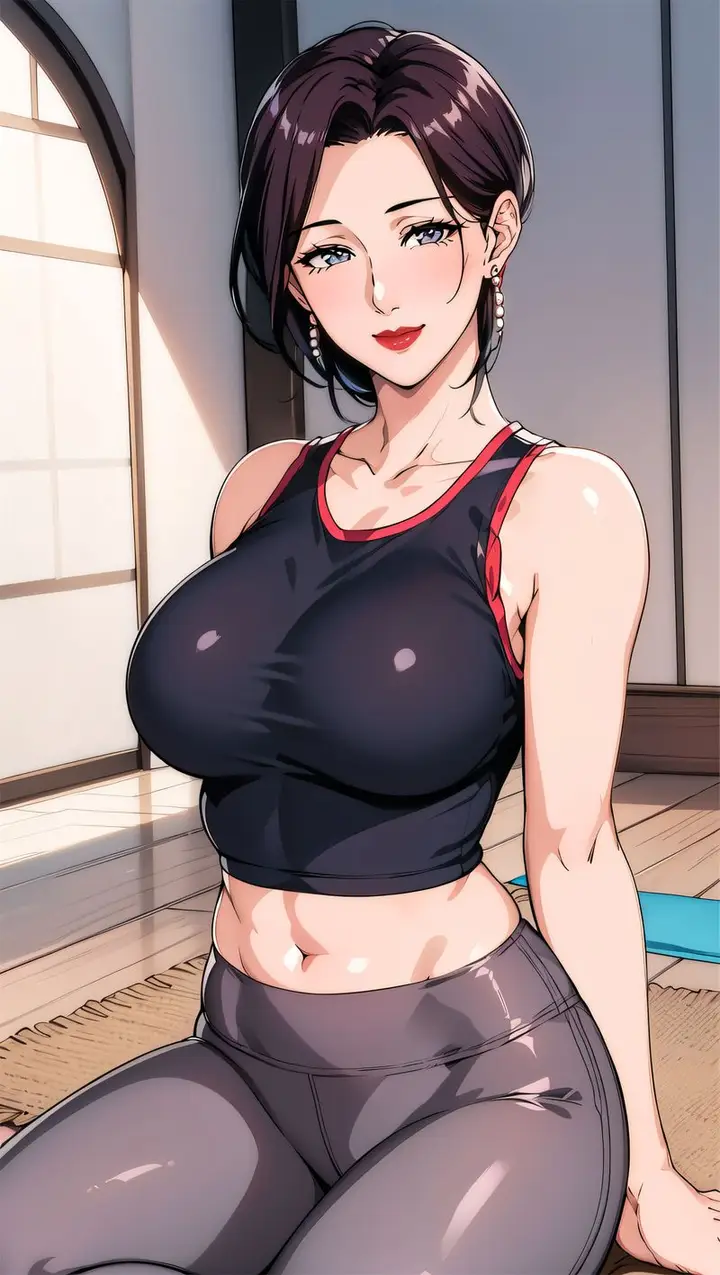 漫画《[AI绘画]美人母亲集成肉嫁高柳家》第06话第64张图