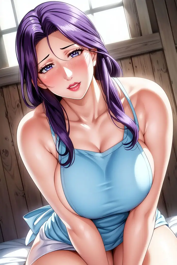 漫画《[AI绘画]美人母亲集成肉嫁高柳家》第06话第9张图