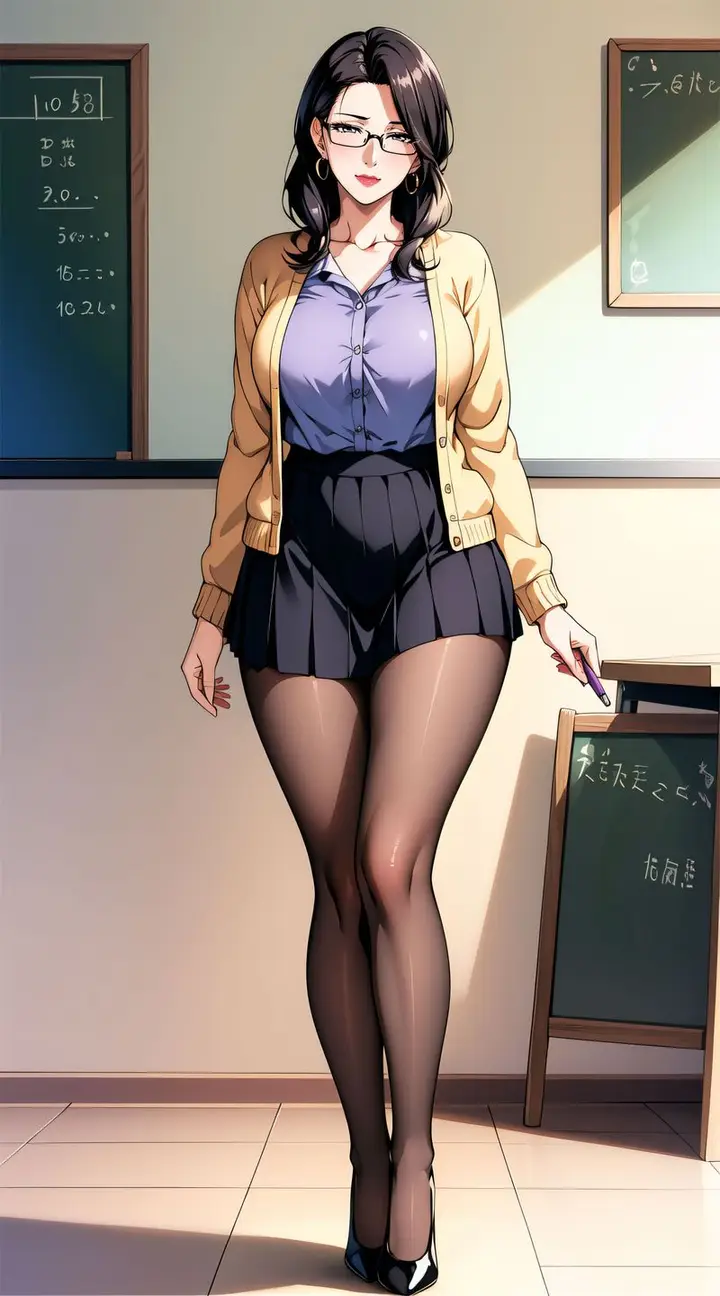 漫画《[AI绘画]美人母亲集成肉嫁高柳家》第08话第89张图