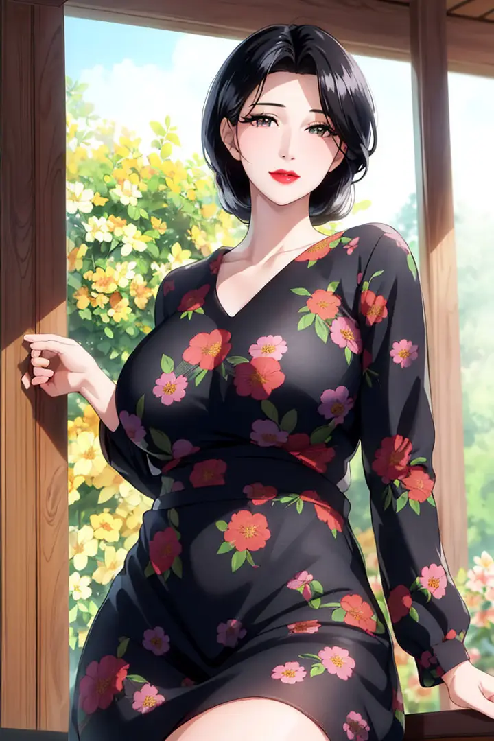漫画《[AI绘画]美人母亲集成肉嫁高柳家》第01话第38张图
