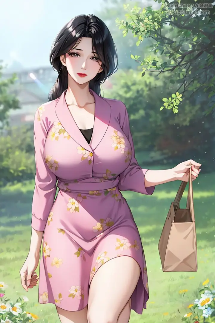 漫画《[AI绘画]美人母亲集成肉嫁高柳家》第01话第46张图