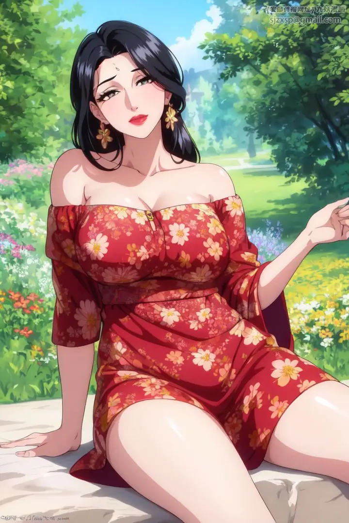 漫画《[AI绘画]美人母亲集成肉嫁高柳家》第01话第56张图