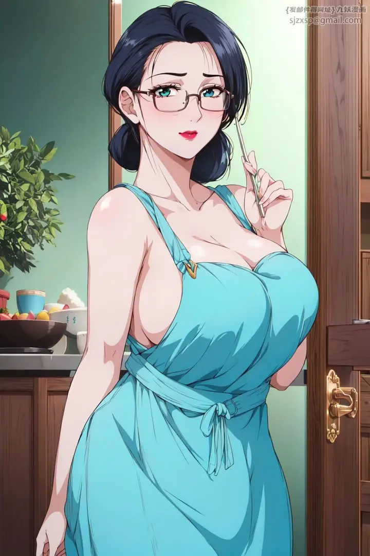 漫画《[AI绘画]美人母亲集成肉嫁高柳家》第01话第96张图
