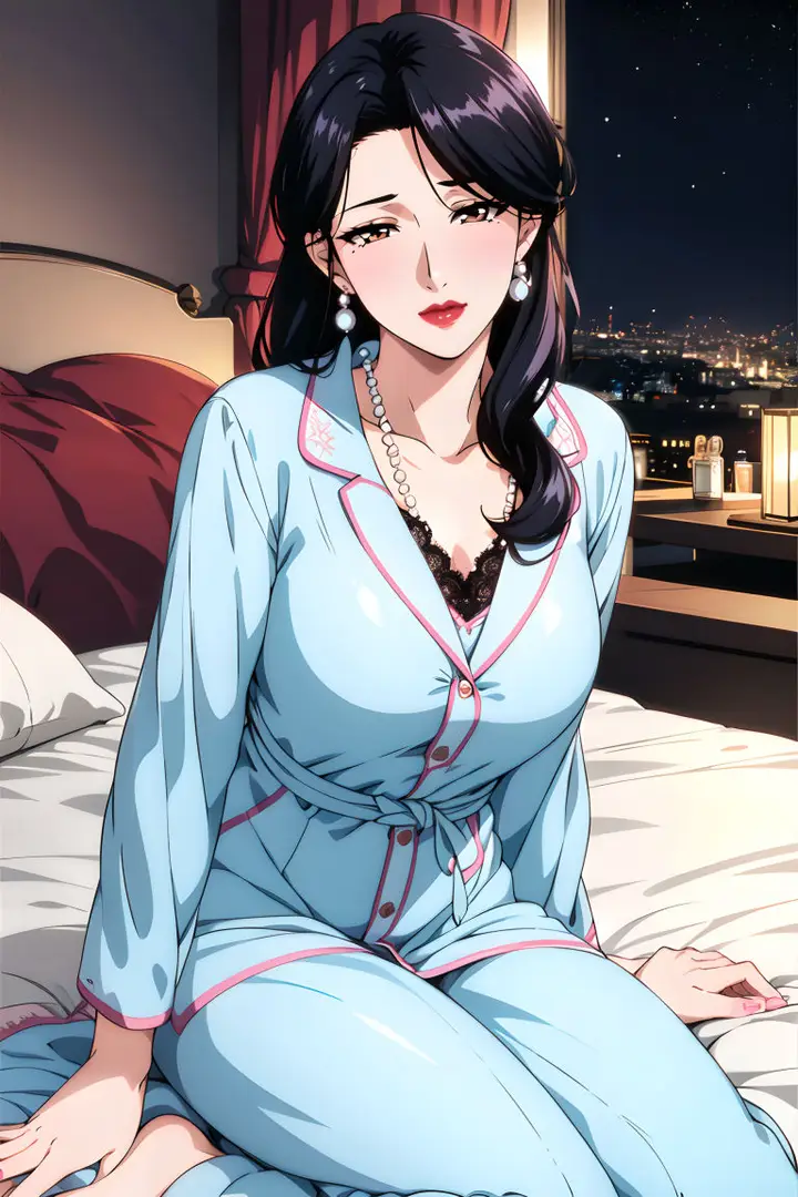 漫画《[AI绘画]美人母亲集成肉嫁高柳家》第04话第100张图